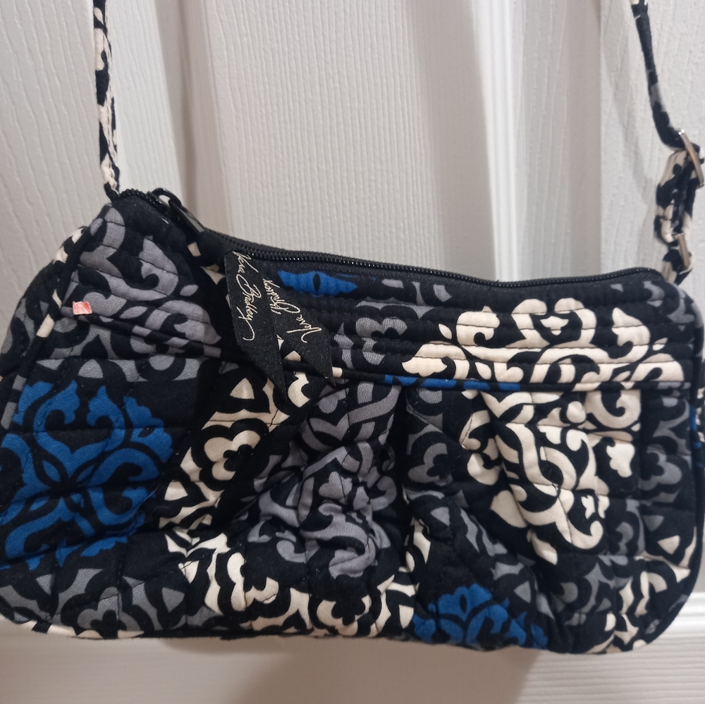 Vera Bradley Canterbury Cobalt Quilted Purse/CrossBody